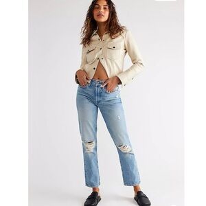 Edwin Free People CAI Classic Straight Leg Jeans Size 30